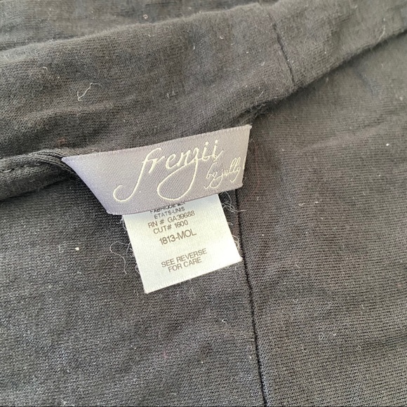 Designer Jully Kang black infinity scarf - Picture 7 of 8